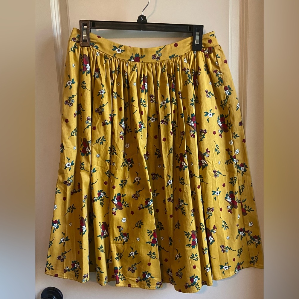 ModCloth Collectif bird skirt